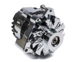 Powermaster Street Alternators 37861 Alternator, Internal Regulator, 140 Amp, Chrome Plated, Left Offset, Chevy, GMC, Pontiac, Each thumbnail 8