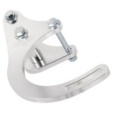 Powermaster Alternator Brackets 897 Bracket, Aluminum, Satin, Engine Block Front Mount, Short Water Pump, Chevy, Big Block, Each thumbnail 2