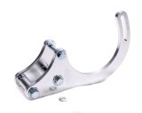 Powermaster Alternator Brackets 897 Bracket, Aluminum, Satin, Engine Block Front Mount, Short Water Pump, Chevy, Big Block, Each thumbnail 4