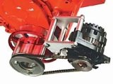 Powermaster Alternator Motor Plate Spacer Kits 982 Spacer, Aluminum, Polished, 1.875 in. Length, Chevy, Small/Big Block, Each thumbnail 4