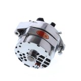 Powermaster Retro Alternators 67127 Alternator, Retro, GM 10si, 12 V, 100 amps, Polished, V-belt Pulley, Buick, Cadillac, Chevy, Olds, Pontiac thumbnail 3