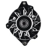 Powermaster Street Alternators 378011 Alternator, Chrome, 140 Amp, V-Belt Pulley, Center Offset, Oldsmobile, Pontiac, Each thumbnail 4