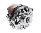 Powermaster Street Alternators 378011 Alternator, Chrome, 140 Amp, V-Belt Pulley, Center Offset, Oldsmobile, Pontiac, Each thumbnail 9