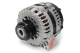 Powermaster High-Amp Alternators for 2010-2015 CAMARO - 41487 Alternator, High-Amp, 220 amp, 12 V, Serpentine, Natural Finish, Denso Case, Internal Regulator, Chevy, Small Block, Each thumbnail 2
