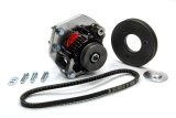 Powermaster Drag Race Alternator Kits 8-875 Alternator, Internal Regulator, 55 Amp, Snug Mount, Black, Chevy, Small Block, V8, Kit thumbnail 4