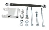 Powermaster Alternator Brackets 802 Bracket Kit for SBC Mounts to Water Pump Bolts thumbnail 1