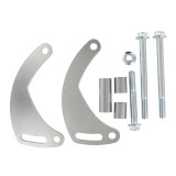 Powermaster Alternator Brackets for 1998-2002 CAMARO, FIREBIRD - 860 Brackets, Billet Aluminum, Natural, Chevy, Pontiac, Kit thumbnail 3