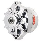 Powermaster Street Alternators 67293 Alternator, Internal Regulator, 150 Amp, Polished, Buick, Oldsmobile, Pontiac, Chevy, GMC, Each thumbnail 4