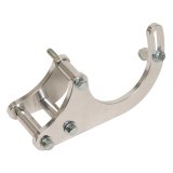 Powermaster Alternator Brackets 896 Bracket, Billet Aluminum, Polished, Upper and Lower Brackets, Chevy Small Block, Kit thumbnail 1