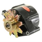 Powermaster Race Alternators 8-57100 Alternator, Internal Regulator, 100 Amp, Black, Ford, Mercury, Jeep, Each thumbnail 6
