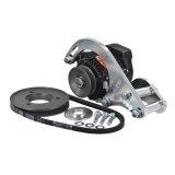 Powermaster Drag Race Alternator Kits 8-896 Alternator, Internal Regulator, 55 Amp, Low Mount, Black, Chevy, Small Block, V8, Kit thumbnail 2
