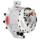 Powermaster Street Alternators 8-37141 Alternator, Internal Regulator, 150 Amp, V-Belt Pulley, Chrome Plated, Ford, Lincoln, Mercury, Each thumbnail 6