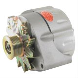 Powermaster Race Alternators 8-47100 Alternator, Internal Regulator, 100 Amp, Natural, Ford, Jeep, Mercury, Each thumbnail 3