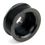 Powermaster Serpentine Alternator Pulleys 186 Pulley, Serpentine, 6 Groove, Yellow Zinc, Each thumbnail 3