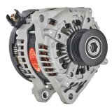 Powermaster High-Amp Alternators for 2011-2017 MUSTANG - 41625 Alternator, High-Amp, 245 amp, 12 V, Serpentine, Natural, Finish, Denso Case, Internal Regulator, Ford, Modular V8, Each thumbnail 5
