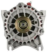 Powermaster High-Amp Alternators 47795 Alternator, Internal Regulator, Serpentine Belt Pulley, 200 Amp, 6G, Natural, Ford, Lincoln, Mercury, Each thumbnail 5