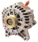 Powermaster High-Amp Alternators 47795 Alternator, Internal Regulator, Serpentine Belt Pulley, 200 Amp, 6G, Natural, Ford, Lincoln, Mercury, Each thumbnail 7