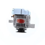 Powermaster Race Alternators 8173 Alternator, Race, 75 amp, 12 V, V-Belt, Natural Finish, Denso Case, Internal Regulator, Each thumbnail 4
