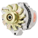 Powermaster Street Alternators 47861 Alternator, Internal Regulator, 140 Amp, Natural, Left Offset, Chevy, GMC, Pontiac, Each thumbnail 3