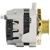 Powermaster Street Alternators 47861 Alternator, Internal Regulator, 140 Amp, Natural, Left Offset, Chevy, GMC, Pontiac, Each thumbnail 4