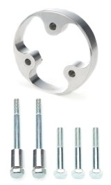 Powermaster Crankshaft Pulley Spacer Kits for 1969 CAMARO, 1967 CHEVY II - 981 and Bracket, Spacer, Aluminum, Natural, Chevy, 3-Bolt, Each thumbnail 4