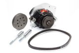 Powermaster High Mount Racing Alternator Kits 8-800 Alternator, Mount, Racing, Denso, 12 V, 55 amps,1 Groove, V Belt, Belt, Bracket, Chevy, Kit thumbnail 3