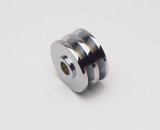 Powermaster V-Belt Alternator Pulleys 112 Pulley, V-Belt, 2-Groove, Steel, Chrome, .664 in. Bore, Bolt-On, Universal, Each thumbnail 4