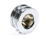 Powermaster V-Belt Alternator Pulleys 112 Pulley, V-Belt, 2-Groove, Steel, Chrome, .664 in. Bore, Bolt-On, Universal, Each thumbnail 5