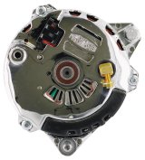 Powermaster Street Alternators 8-37529 Alternator, Internal Regulator, 140 Amp, Chrome Plated, Mopar, Each thumbnail 8