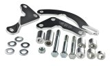Powermaster Alternator Brackets 770 Bracket, Billet Aluminum, Drivers Side Low Mount, Small Block Chevy, Kit thumbnail 2