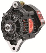 Powermaster XS Volt Alternators 8188 Alternator, Denso, Internal Regulator, 75 Amp, Black, Adjustable Voltage, Each thumbnail 3