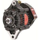 Powermaster XS Volt Alternators 8188 Alternator, Denso, Internal Regulator, 75 Amp, Black, Adjustable Voltage, Each thumbnail 5