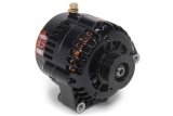 Powermaster Street Alternators 582478 Alternator, Alternator, GM AD230 Case Style, 12/14/16V, 165 amps, Satin Black, Serpentine Pulley, Each thumbnail 2