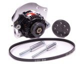 Powermaster High Mount Racing Alternator Kits 8-801 Alternator, Internal Regulator, 55 Amp, Black, Chevy, GMC, Kit thumbnail 2
