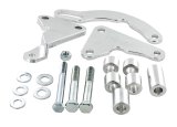 Powermaster Alternator Brackets 775 Bracket, Billet Aluminum, Engine Block Front Mount, Chevy, Big Block, Kit thumbnail 2