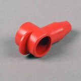 Powermaster Battery Terminal Boots 100 Boot, Positive, Red, Each thumbnail 3