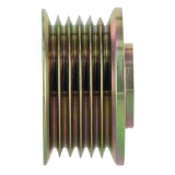 Powermaster Serpentine Alternator Pulleys 115 Pulley, Alternator, Overdrive, Serpentine, 6-Groove x 49mm Diameter, .664 in. Bore, Universal, Each thumbnail 2