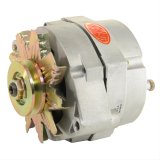 Powermaster Retro Alternators 7127 Alternator, Internal Regulator, 85 Amp, Natural, Buick, Oldsmobile, Pontiac, Chevy, GMC, Each thumbnail 7