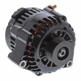Powermaster Street Alternators 58247 Alternator, Street, 165 Amps, Black Powdercoated Finish, Serpentine, Cadillac, Chevy, GMC, Each thumbnail 1