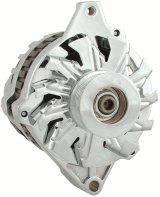 Powermaster Street Alternators 17802 Alternator, Internal Regulator, 105 Amp, Chrome Plated, Center Offset, Chevy, GMC, Pontiac, Oldsmobile, Each thumbnail 4