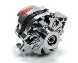Powermaster Street Alternators 17802 Alternator, Internal Regulator, 105 Amp, Chrome Plated, Center Offset, Chevy, GMC, Pontiac, Oldsmobile, Each thumbnail 7