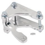 Powermaster Alternator Brackets 882 Bracket, Billet Aluminum, Polished, Front Cover Mount, Short Water Pump, Chevy, Big Block, Each thumbnail 2