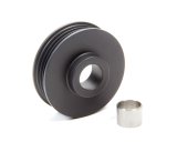 Powermaster Serpentine Alternator Pulleys 172 Pulley, Alternator, Overdrive, Serpentine, 3-Groove x 2.25 in. Diameter, .669 in. Bore, with 15mm Bushing, Universal, Each thumbnail 2