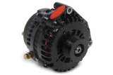 Powermaster XS Volt Alternators 582378 Alternator, High-Amp, GM AD244, 12 V, 220 amps, Gloss Black Powdercoated, Serpentine Pulley, Newly Designed Voltage Regulator, Chevrolet, Each thumbnail 2