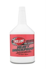 75W90 Red Line Heavy ShockProof Gear Oil 58204 Lube, Shockproof Oil, 75W90, Synthetic, 1 qt., Each thumbnail 1