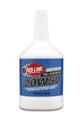 20w50 Red Line Synthetic Motor Oil 12504 Engine Oil, 20W50, Synthetic, 1 qt., Each thumbnail 1