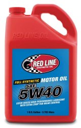 5w40 Red Line Synthetic Motor Oil 15405 Engine Oil, 5W40, Synthetic, 1 Gallon, Each thumbnail 2