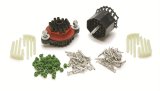 Painless Performance Weatherproof Bulkhead Connector Kits 40130 Firewall Bulkhead, Plastic, Black, 22-Pin, Kit thumbnail 1