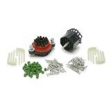 Painless Performance Weatherproof Bulkhead Connector Kits 40130 Firewall Bulkhead, Plastic, Black, 22-Pin, Kit thumbnail 2