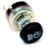 Painless Performance Universal Windshield Wiper Switches 80173 Switch, Rotary, Constant, Wiper, Plastic, Black, 6 Amps, Each thumbnail 2